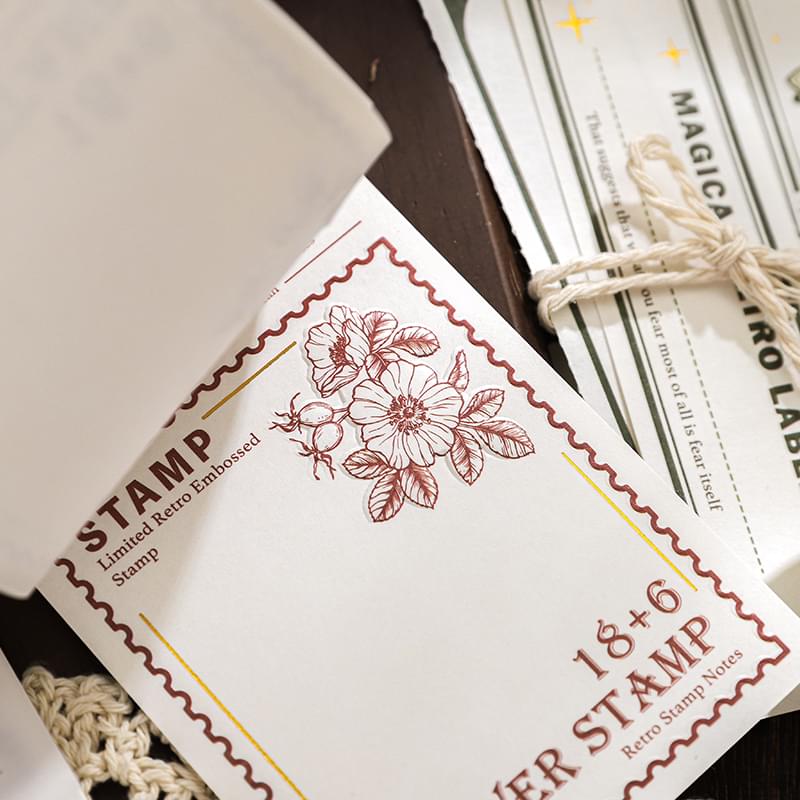 Notepad Liliana's Collection Silver Embossed 15 sheets