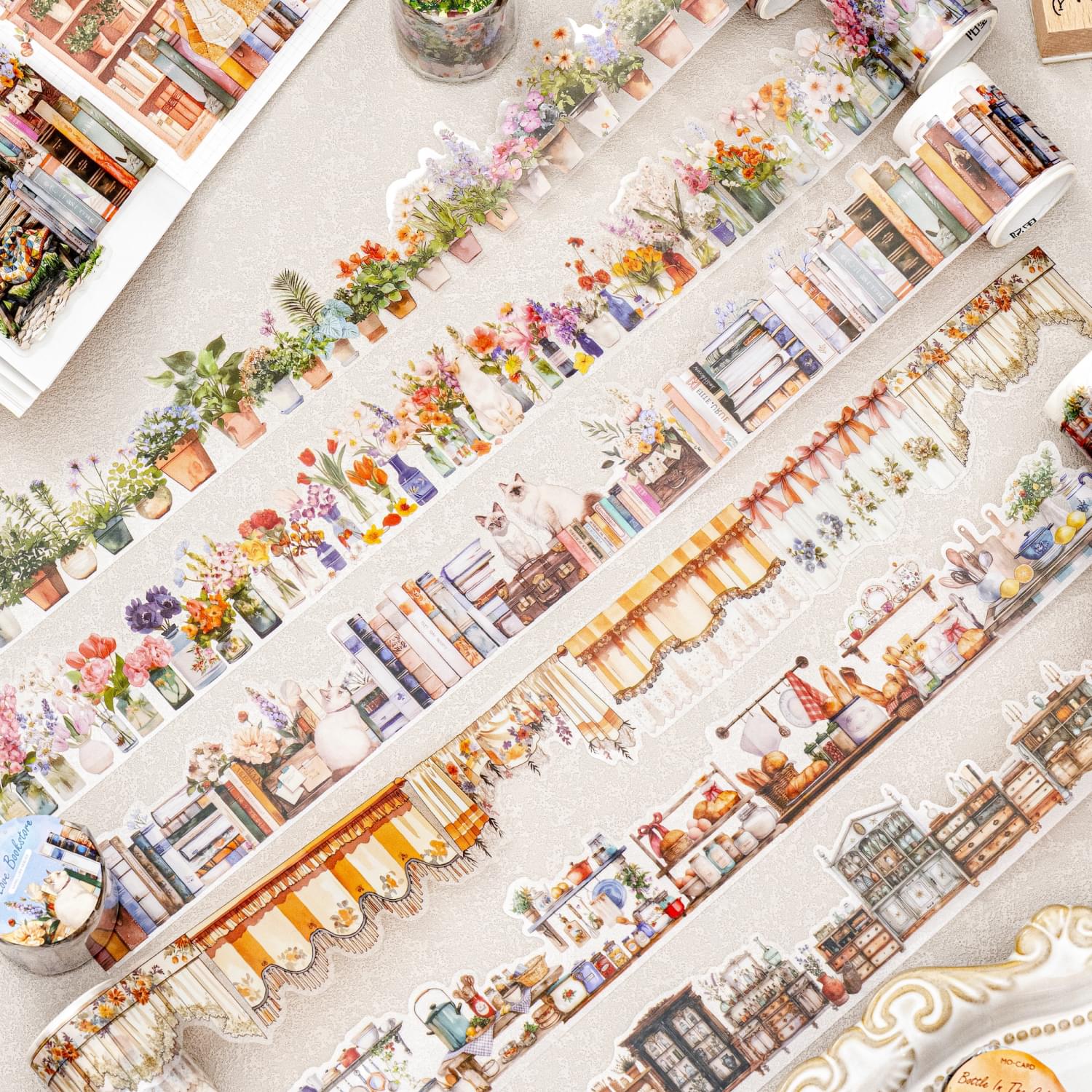 PET tape Long life series Life theme tape 2m