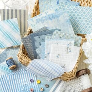 Special material paper, cloth room romantic series, fabric theme, 44 sheets