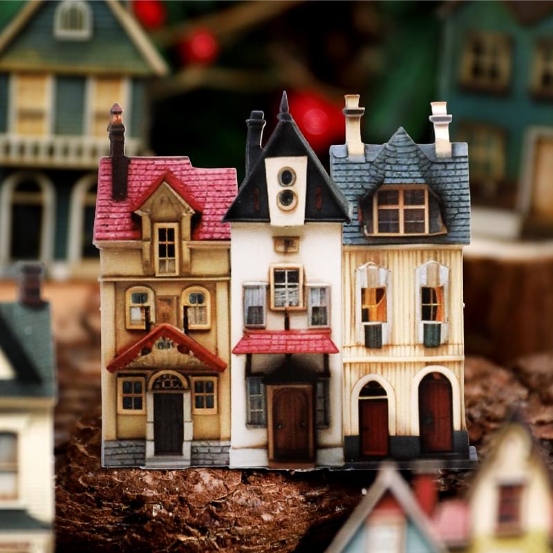 Decorative cardboard Classic private collection daily life theme 20 sheets